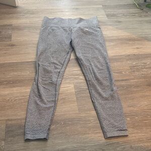 Bluish-Gray Gym Shark Leggings